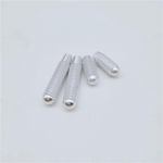 Angelguoguo Car door bolt lock pin auto door bolt knob trim cover for Mercedes Benz C class W204 180 200 2008-2014 punane