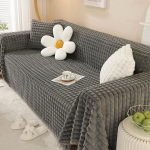 Diivanikate Lihtne Moodne Kassikindla Kriimustuskindel Diivanipadi Talvine J&auml;nesepl&uuml;&uuml;sist Libisemiskindel Diivanikate Kate Tekk R&auml;tik 160*130cm gray