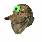 Airsofti n&auml;okaitse m&uuml;tsiga Kerge, hingav k&otilde;rvakaitse, taktikaline n&auml;okaitse, matkam&uuml;ts, Cosplay tugi D