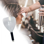 Barber Face Shield Mask Professionaalsed k&auml;snavarrega kaitsva juukselakiga puhas