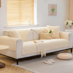 Paks pehme diivani kate Talvine soe diivanimati r&auml;tik elutuppa Pehme puutega diivanikatted L-kujuline diivanikatted kodukaunistuseks 70x70cm 1pc A