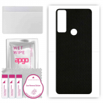 apgo Protective Skin Sticker for the back compatible with TCL 20 SE, Wrap Film, Foil, Vinyl - Pattern Matrix