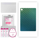 apgo Protective Skin Sticker for the back compatible with Teclast M40 Air, Wrap Film, Foil, Vinyl - Pattern Carbon Chameleon CAKA1