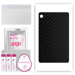 apgo Protective Skin Sticker for the back compatible with Honor Pad X7 WiFi, Wrap Film, Foil, Vinyl - Pattern Carbon Black