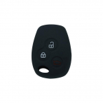 Silikoonist v&otilde;tme&uuml;mbris, 3 nuppu, sobib Renault Kangoo DACIA Scenic Megane Sandero Captur Twingo Modusele 3 Button must