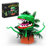 Audrey II Piraajataim Ehitusklotsid M&auml;nguasjad Paberjuhendiga 457 tk Bonsai Chomper Lill &Otilde;udused V&auml;ike Pood Figuur Tellis