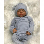 48cm TWIN A TWIN B Reborn Baby Doll Armas t&auml;issilikoonist vin&uuml;&uuml;list pehme beebinukkude m&auml;nguasi 48cm TWIN B boy