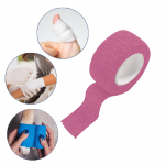Elastsed sidemed Isekleepuv side mittekootud spordisideme lint 2,5 cm x 4,5 m roosa