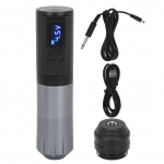 1800 mAh juhtmevaba p&ouml;&ouml;rleva t&auml;toveeringu pliiatsi komplekt OLED 3,5 mm k&auml;iguga kiirlaadimine 2-&uuml;hes kassett Tattoo Machi