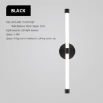 Postmodernne LED-seinalamp, must kuldne rauast toru toru &uuml;lespoole alla seinalambid valgustid elutuppa magamistoa voodikaunistuse valgustid 10W&Tricolor light