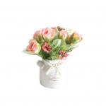 1 tk Kunstlillede keraamiline pott Bonsai Lavaaia pulmade kodupeo sisustus roosa