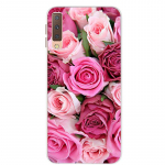 Korpused Samsung Galaxy A7 2018 kaanele, silikoonv&auml;rviline telefoni&uuml;mbrise kate Samsung A7 2018 A750 A750F 6,0-tollise kaitsekesta jaoks Samsung A7 2018 A750