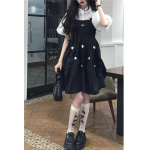 Prantsuse moer&otilde;ivad Vabaaja vintage lillelised l&uuml;hikesed peo&uuml;likonnad Naiste puhvis varrukatega pluus + elegantne must rihmakleit 2024. aasta suvi S valge/must