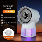 2024. aasta elektriline s&auml;&auml;set&otilde;rjelamp koos ventilaatoriga, 2-&uuml;hes v&auml;lik&auml;mpingu USB-s&auml;&auml;setapja Rechargeable model (2400 mAh)
