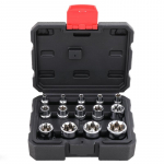14 tk E-t&uuml;&uuml;pi Torx Star emane otsaku pesa komplekt mutriv&otilde;tme pistikupesad E4-E24 parandust&ouml;&ouml;riistad