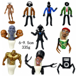 Skibidi WC Mees Kaamera Mees Figuurid Televiisor Mees K&otilde;lar Mees Modell Kaamera Tegevusfiguurid Kaunistused PVC Nukk M&auml;nguasi Kollektsioneeritav