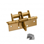 1 komplekt 4-tolline automaatne uksehing 90-kraadine positsioneeriv universaalne multifunktsionaalne raskeveokite isesulguv puidust uksesulgur ukse jaoks h&otilde;be