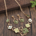 3 tk K&otilde;rvar&otilde;ngad Plus Kaelakee Boho stiilis ehtekomplekt geomeetrilise disainiga mitmev&auml;rviline, mis sobib igap&auml;evaste r&otilde;ivastega, ideaalne peokujundus naistele parkkoor