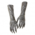 1 paar Halloween Ghost Claw kindaid Kassik&auml;pa pikad k&uuml;&uuml;ned T&auml;is s&otilde;rmed hirmu&auml;ratavad &uuml;he suurusega Unisex Cosplay Stage Performance kindad