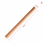 1 tk puidust taignarull Pasta pelmeenide valmistamiseks Fondant taignarull K&ouml;&ouml;git&ouml;&ouml;riistad 16x2.7cm