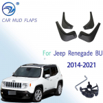 4 tk/komplekt auto porilapid pritsmekaitsed porilapid porilauad poritiiba jaoks Jeep Renegade BU 2014- auto stiil 2014-
