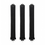 3 tk Heatless Juuksekoolutaja No Heat Juukserullid Lazy Curling Rod peapael Pehmed lokid Magavad Flexi Vardad koos konksuga juuste kujundamise t&ouml;&ouml;riistadega