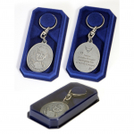 Jan Paweł II - Silver-plated key ring, purse decoration, backpack pendant by Art-Dog brand