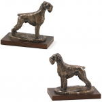 Schnauzer I - dog statue, figurine for office, trophy for dog show by Art-Dog brand