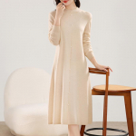 Naiste ka&scaron;miirkleit Qinghe ka&scaron;miir 30% ka&scaron;miir 70% vill s&uuml;gis-talvine ka&scaron;miir seelik pehme ja soe XL beež