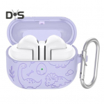 Silikoonist k&otilde;rvaklappide kaitsekate L&ouml;&ouml;gikindel, &otilde;mblusteta sobiv Lihtsa paigaldusega kaitsekate SamsungGalaxy Buds 3/3pro jaoks tumeroheline v&auml;rv