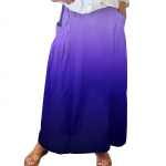 Naiste vabaaja vaba Boho elastne v&ouml;&ouml;koht A-Line Beach Flowy Swing Vacation Maxi seelik taskuga L