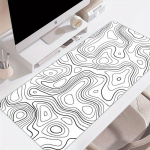 Suur must-valge m&auml;nguhiirepadi m&auml;nguri suur hiirematt arvutim&auml;ngude lukustusserva hiirepadi klaviatuur laud hiirepadi lauaplaat