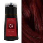 V&auml;rvaine &scaron;ampoon &otilde;rn ja kiiresti v&auml;rvitav, mitte&auml;rritav v&auml;rvimine (must/pruun/lilla/punane) One Size punane
