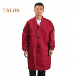 Naiste meeste t&ouml;&ouml;mantel rev&auml;&auml;r, pikkade varrukatega elastsed k&auml;tised, &uuml;hev&auml;rviline pestav t&ouml;&ouml;jakk taskuga, &uuml;herealine keskmise pikkusega v&auml;lisr&otilde;ivad XL