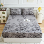 Lilletr&uuml;kis Deep Pocket kuninganna voodilinade komplekt - 3 arvutit pehmest mikrokiust kuninganna voodilinad Deep Pocket pleekimiskindlad voodipesu linad ja padjap&uuml;&uuml;rid 160x200+25cm+2 pillowases