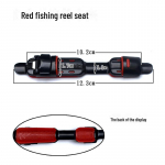 Roostevabast terasest &otilde;ngerulli istme kronstein mereparve k&auml;sitsi kivistele ritvadele. Kalastusrulli ja ridva tarvikud. Fishing reel seat