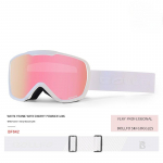 Uued kahekihilised uduvastased suured silindrilised suusaprillid Meeste ja naiste suusavarustus Suusar&auml;tt