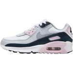 Nike Air Max 90 GS Pink Foam Armory Navy Laste tossud White Wolf-Grey HF6358-104 38