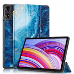 Xiaomi Redmi Pad Pro 2024 Case kolme kokkupandava aluse &uuml;mbris Funda Xiaomi Poco Pad Red Mi Pad Pro tahvelarvuti jaoks koos automaatse unekattega hall v&auml;rv