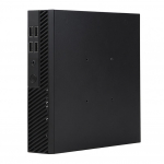 Poolk&otilde;rge arvuti &scaron;assii kompaktne Mini Itx arvutikorpus koos Vesa kinnitusega kiireks soojuse hajutamiseks kaasaskantav lauaarvuti arvuti jaoks must
