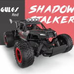 Uus JJRC 2.4Ghz 4WD RC tasane v&otilde;istlustruck tulega 1:14 kaugjuhtimispuldiga mustuse jalgratas, kiire maastikuauto, lastele RC m&auml;nguasi poisile, kingitus punane