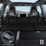 Universaalne auto voodi matkamatrats auto tagaistme reisivoodi tarvikud peatoe t&auml;idisega madratsid Honda MODEL Y 3 jaoks must