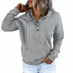 Naiste s&uuml;gistalvine kapuuts, pikkade varrukatega avara pullover, suur tasku n&ouml;&ouml;biga, kaunistus, n&ouml;&ouml;r vabaaja pehme soe kapuutsiga elastne mansett naiste kapuutsiga top L aprikoosi