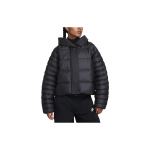 Nike Therma-Fit &Uuml;legabariidiline Kapuutsiga Jakk Naiste Jakk Must FB8729-010 XL