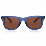 Ray Ban Rb2140f Aasia sobivusega 6587c5 Unisex p&auml;ikeseprillid Transparent Blue/52