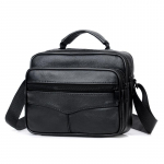 Meeste vabaaja nahast k&auml;ekott ja &otilde;lakott Horizontal