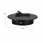 360-kraadine elektriline p&ouml;&ouml;rlev fotograafia P&ouml;&ouml;rlev plaadim&auml;ngija alus ehete kuvamiseks 3D-skannimispann PVC-ga valge