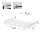 Sein Wifi ruuter riiul elutuba teler digiboksi hoidik ruuter salvestusrest Magamistoa raamatute organiseerija Kodukaunistus valge