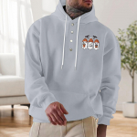 Kapuutsiga sporditreeningkost&uuml;&uuml;m Unisex jooksuriided pikkade varrukatega pullover Pusad Pusa M valge
