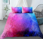 Must Mandala Boho Tekikottide Komplekt King Queen Double Full Twin Single Suurusega Voodipesu Komplekt EU single(135x200cm)